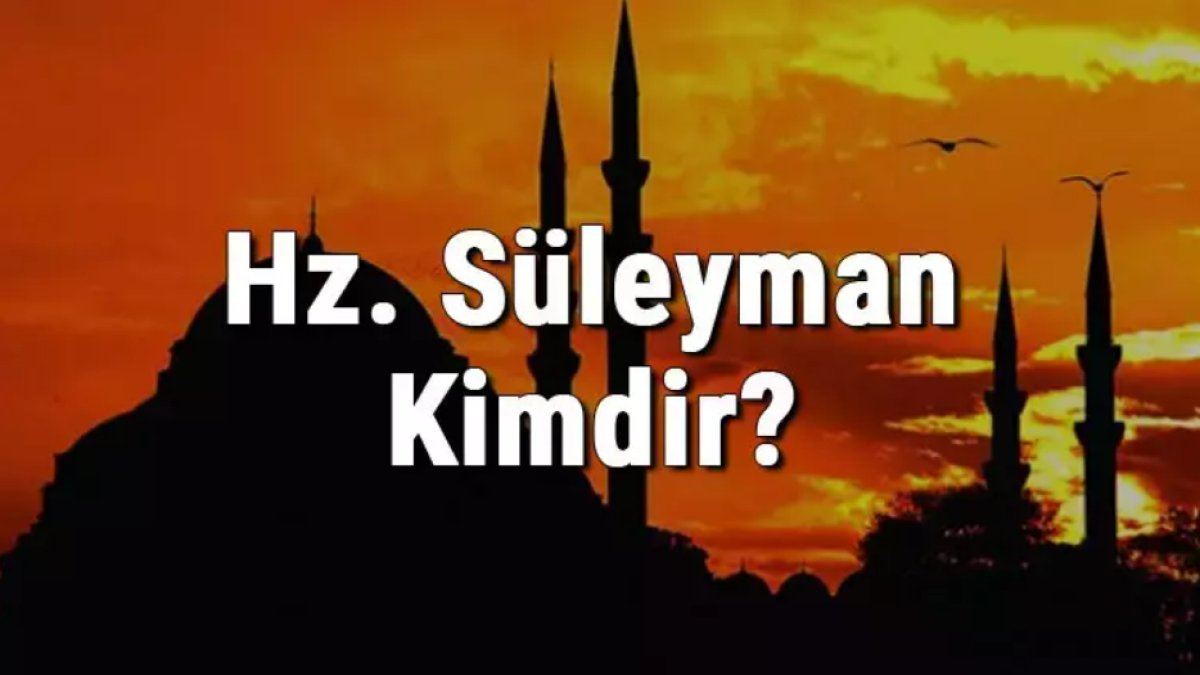 Hz. Süleyman'ın Hayatı