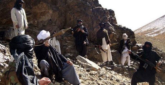 Afganistan'da 9 Taliban üyesi teslim oldu