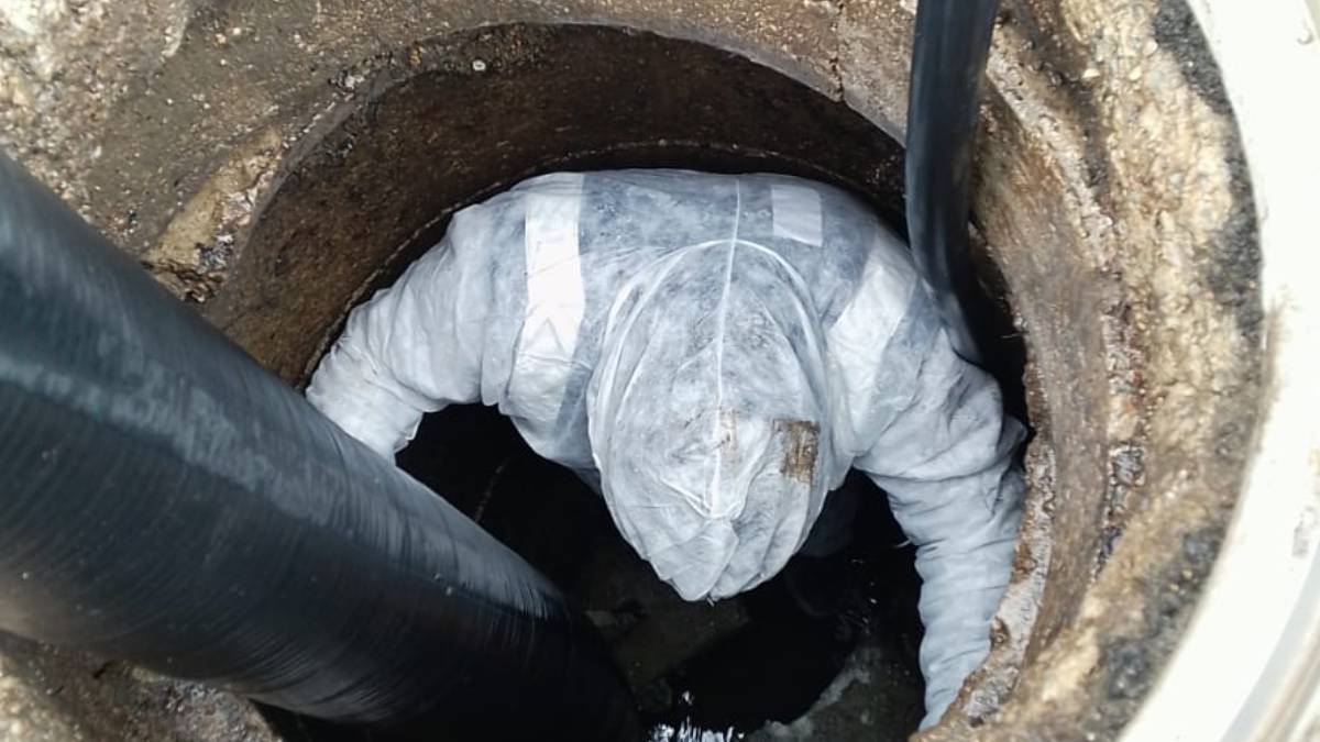 Bozüyük’te kanalizasyon hatları temizleniyor