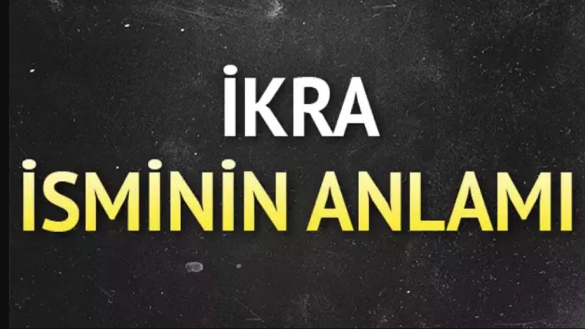 İkra İsminin Anlamı