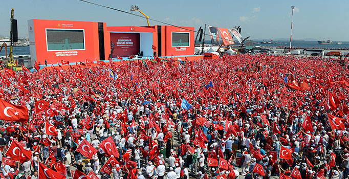 Yenikapı Demokrasi ve Şehitler Mitingi'nde dakika dakika yaşananlar
