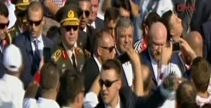 Yenikapı mitingine Gül, Akar ve Görmez geldi - Son dakika haberleri