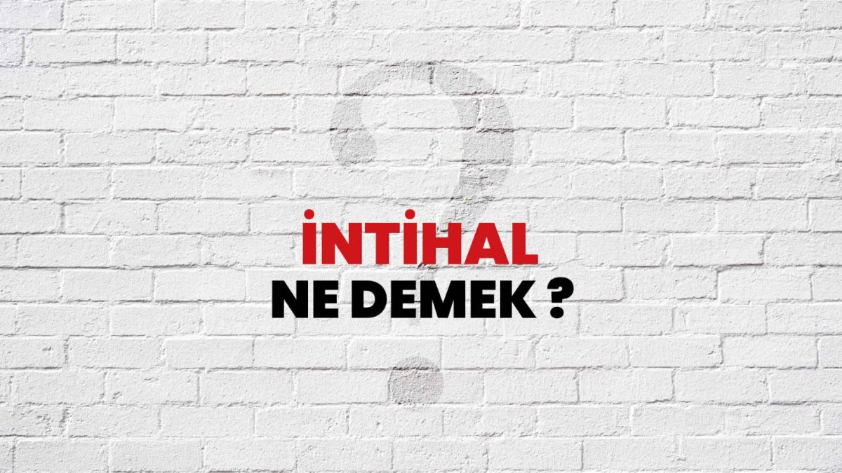 İntihal Ne Demek?
