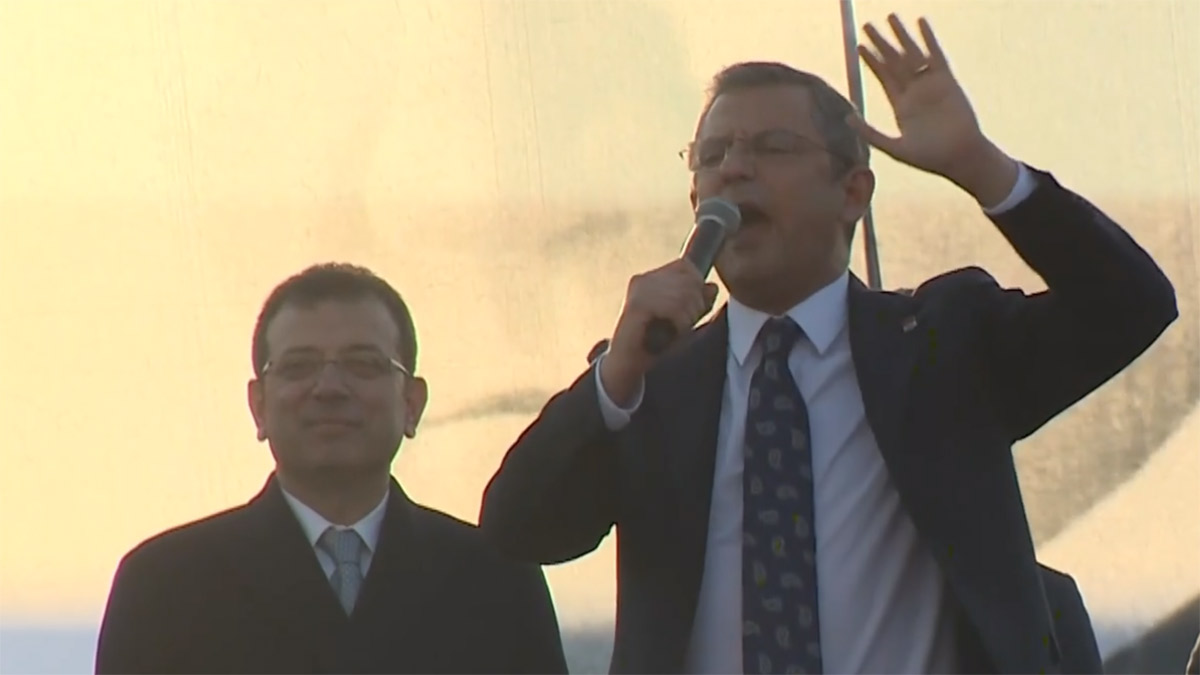 Özel ve İmamoğlu'ndan ilk miting: İstanbul'da felakete izin vermeyeceğiz