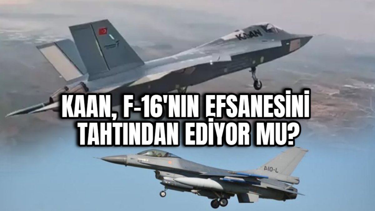 Savaş Uçaklarının Devrimi: KAAN, F-16'nın Efsanesini Tahtından Ediyor mu? İşte Sonucu
