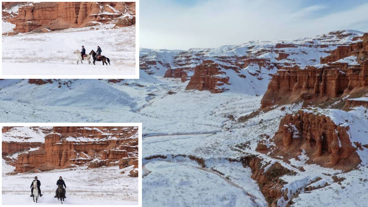 Kışın tadını çıkarmak isteyen buraya akın ediyor! Kar üstünde 4 nala keyif: Burada yeniden doğmuş gibi hissedeceksiniz
