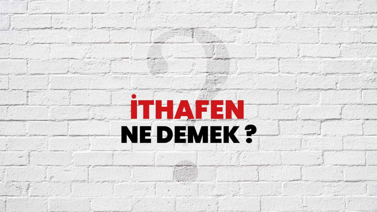 İthafen Nedir?
