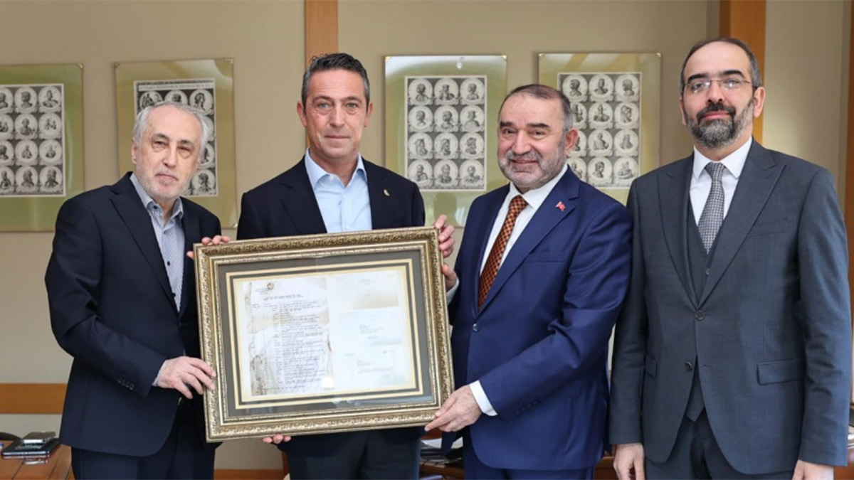 İlim Yayma Cemiyeti'nden Koç Holding Başkan Vekili Ali Koç'a ziyaret