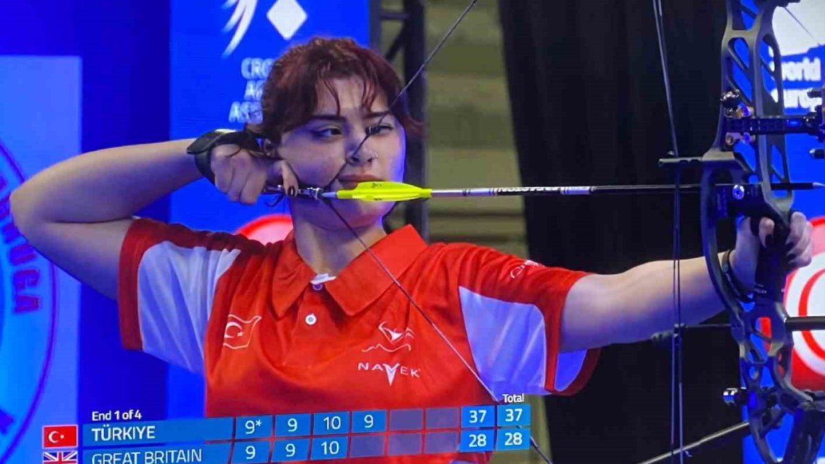 Nevşehirli okçu Helin Satıcı Avrupa Şampiyonu oldu