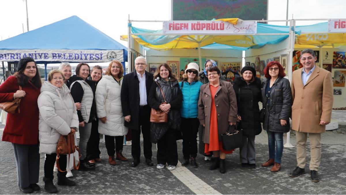 Burhaniye Belediyesinden sanata destek
