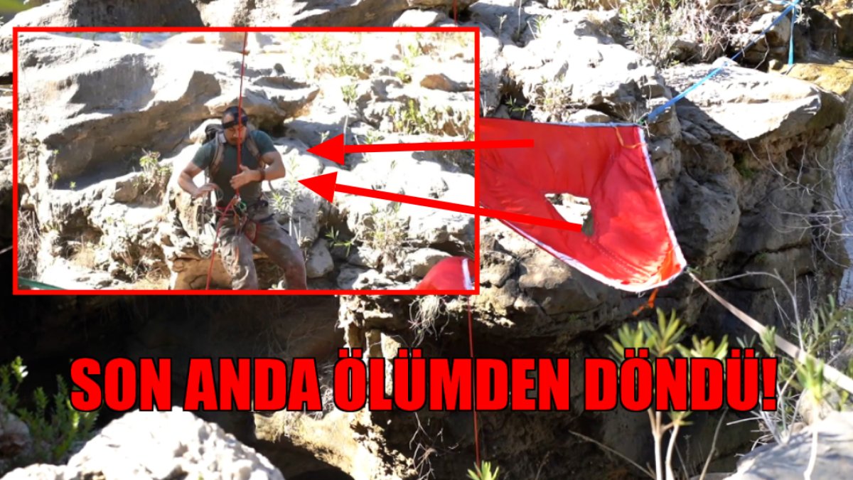 Sosyal medya fenomeni ölümden döndü! 60 metrelik uçurumdan beline takılan ip sayesinde hayatta kaldı
