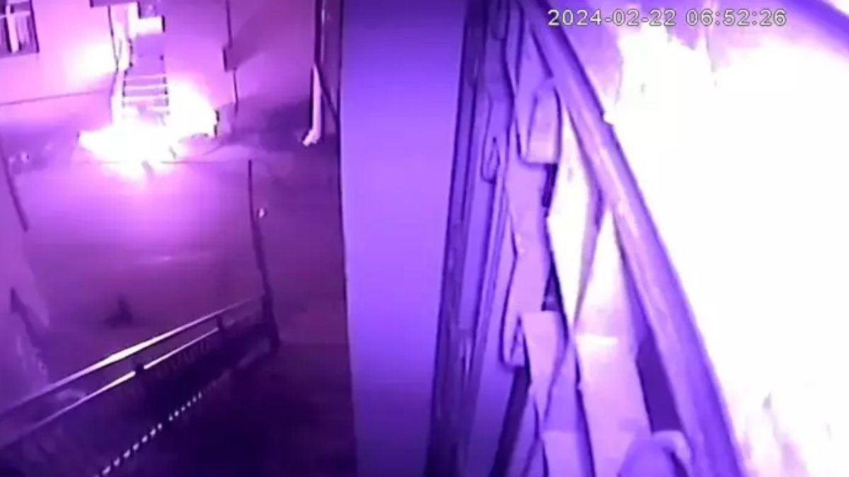 Eski kız arkadaşının evini yakıp, olay yerinden kaçmıştı! Saldırgan erkek tutuklandı