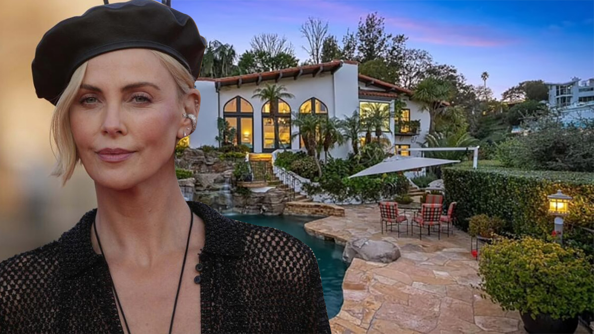 Oscarlı oyuncunun süper lüks malikanesi sosyal medyayı karıştırdı! Charlize Theron'un evi Şişli'de bir apartman dairesi etmiyor