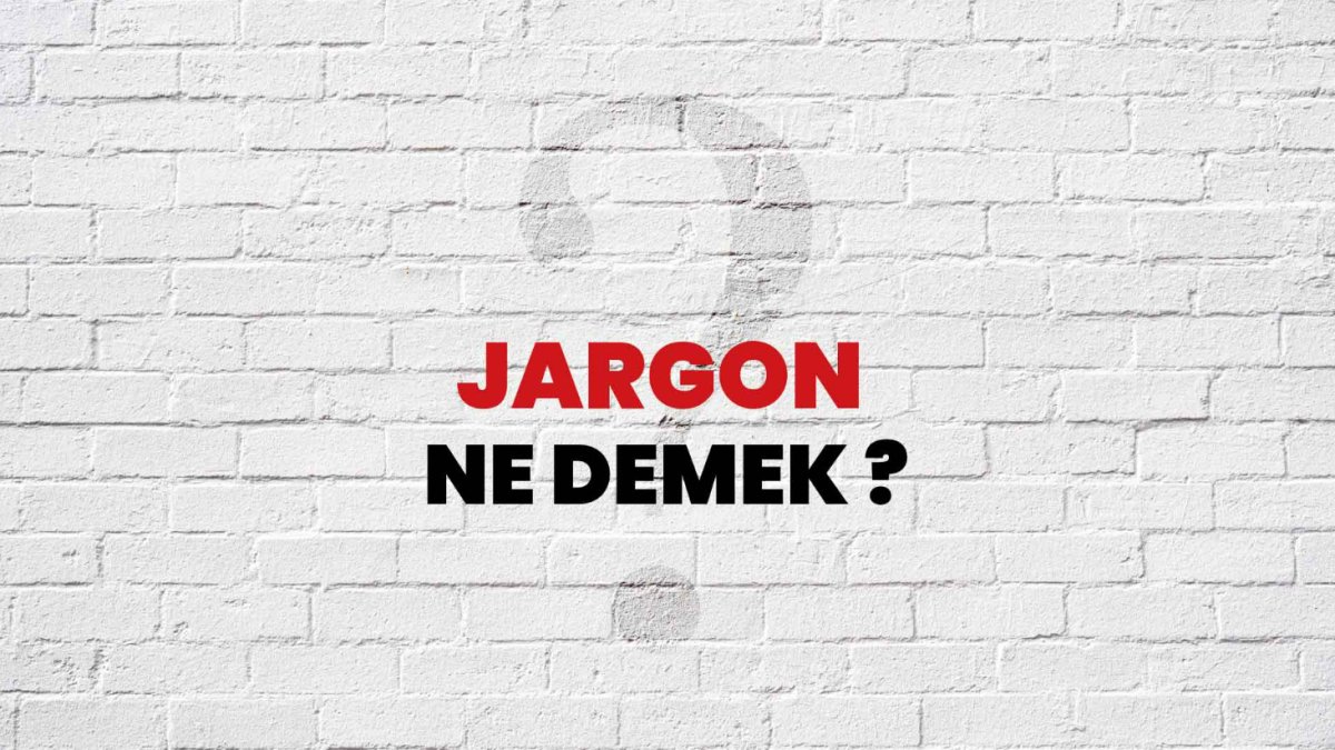 Jargon Nedir?