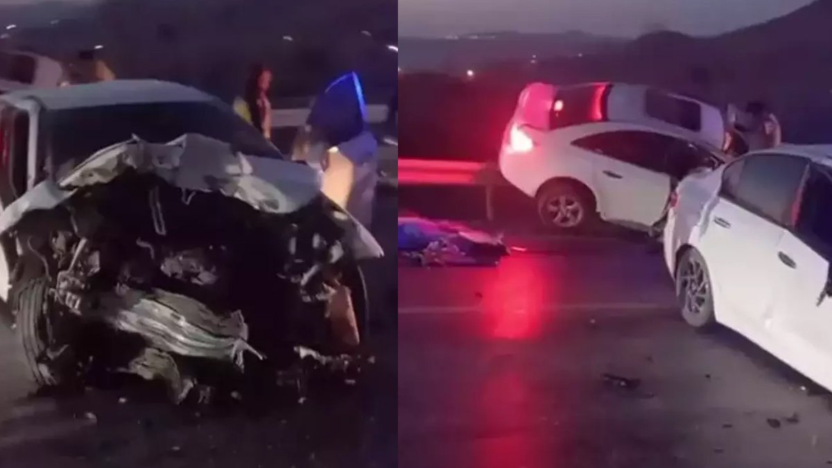 Ankara'da kahreden kaza! Araç bariyere ok gibi saplandı: Anne ve baba öldü, kızları yaralı