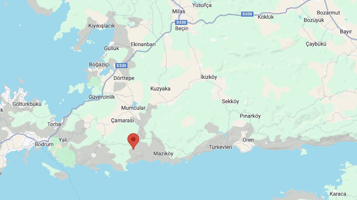 Muğla'da deprem I Son depremler