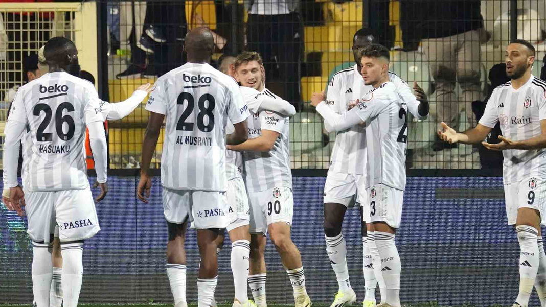 Beşiktaş'tan rahat galibiyet
