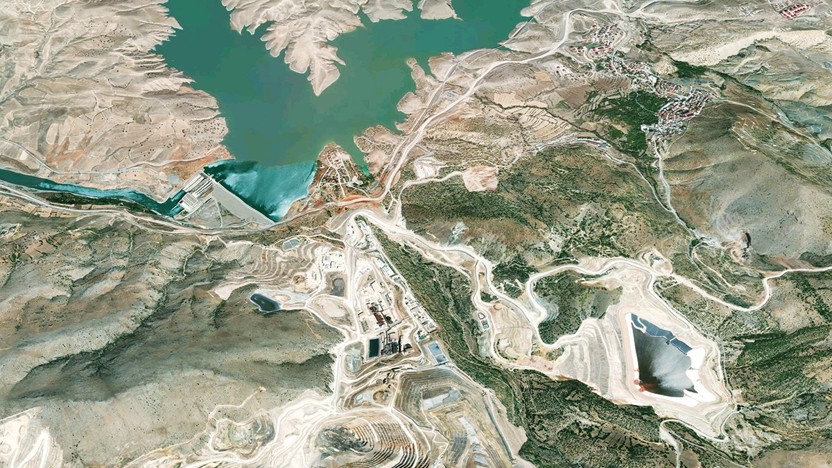 Maden için Fırat'ı da silmişler