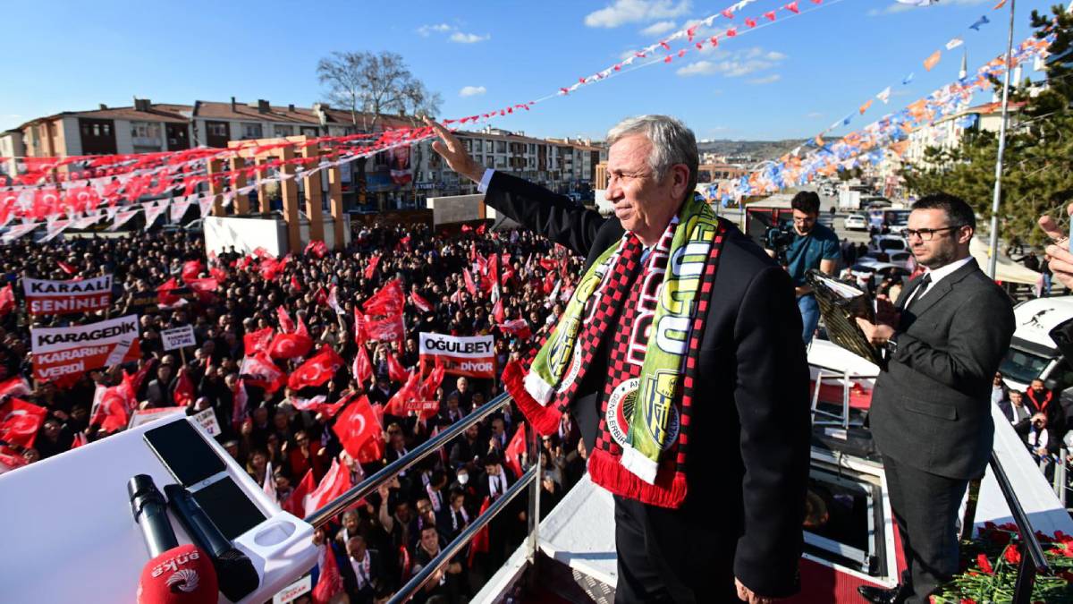 Mansur Yavaş’tan Gölbaşı’nda miting gibi açılış