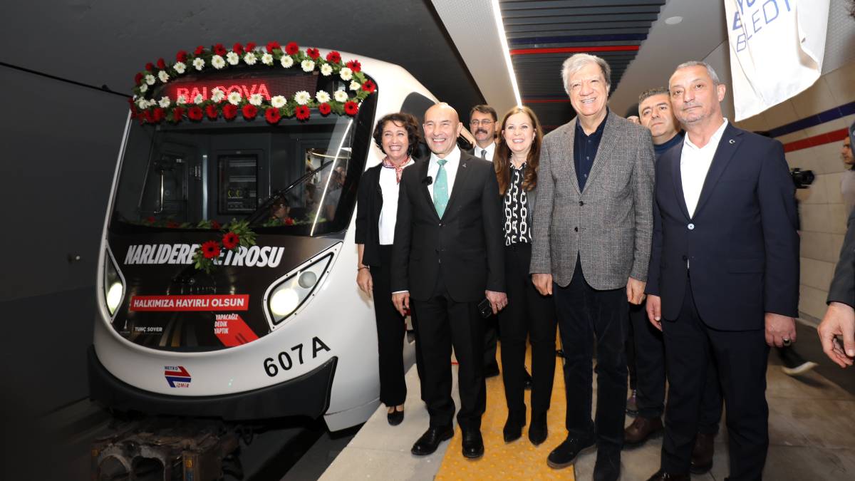 Başkan Engin’den Narlıdere metrosu teşekkürü