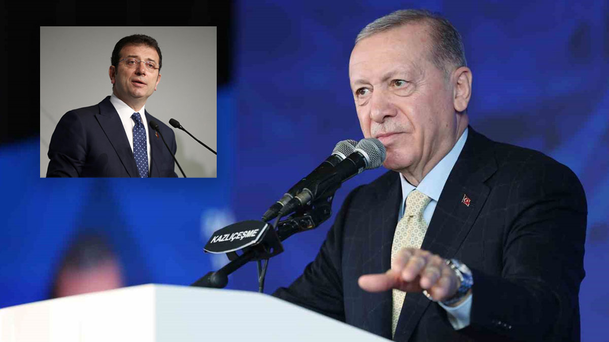 Erdoğan’dan İmamoğlu’na sert sözler: Bir yanlışlık oldu görevi devraldı