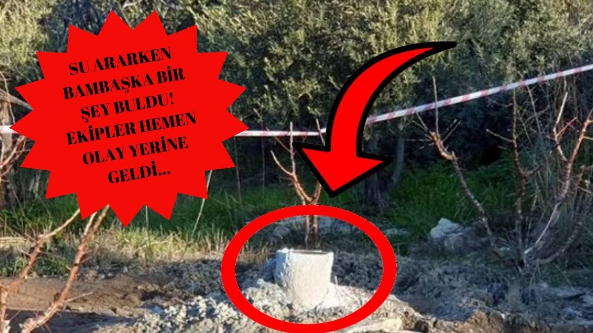 Su kuyusu açmak için kazarken bir anda yerden fışkırdı! Mersinli çiftçi su bulamadı ama talihi öyle bir döndü ki...