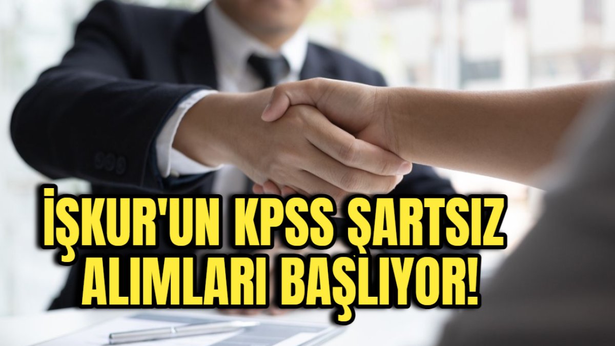 İŞKUR'un KPSS şartsız alımları başlıyor! Kaymakamlık ve müdürlüklere ilanlar açıldı: Antalya, Adıyaman, Bolu, İstanbul, Manisa..