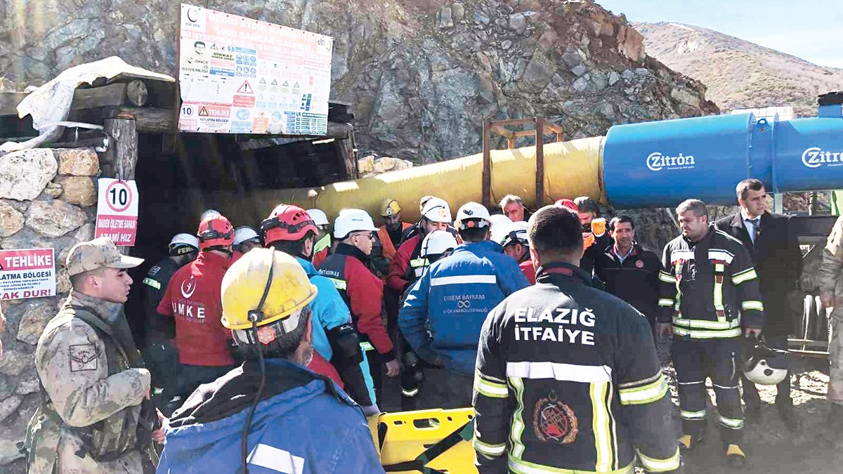 Her köşede bir ölüm madeni