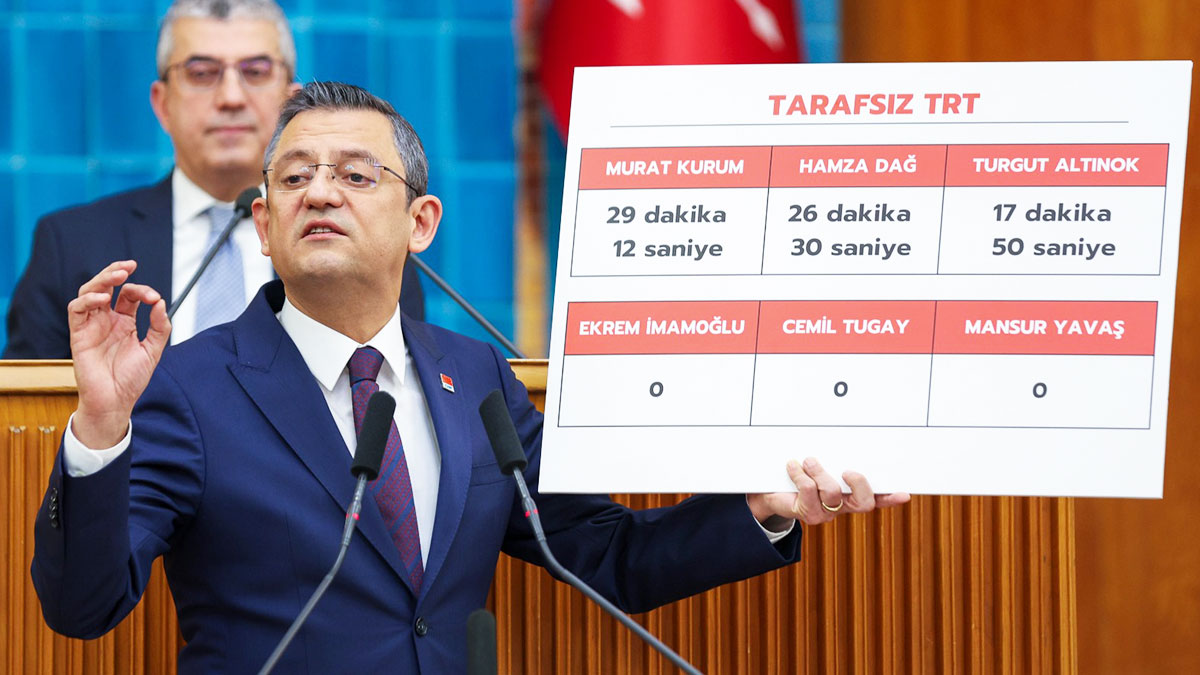 CHP lideri Özel yayın politikasını eleştirdi: TRT'yi cenazemde istemiyorum