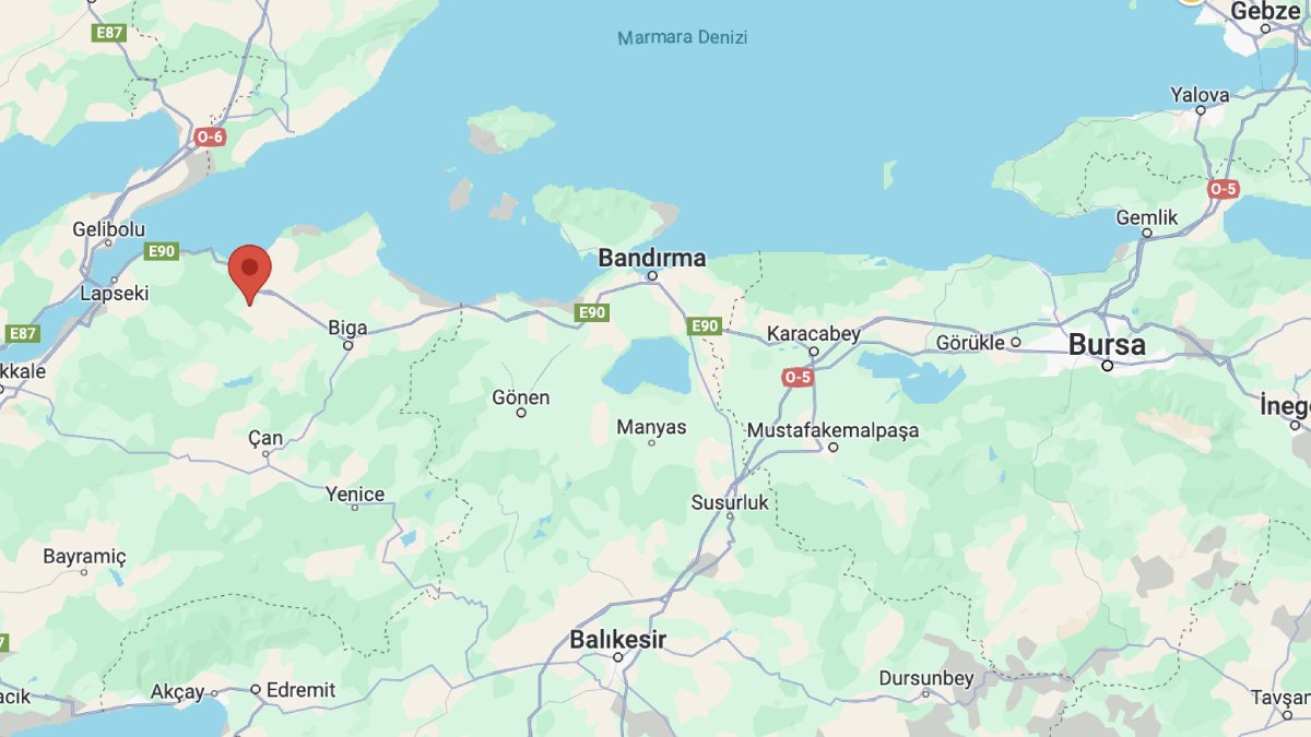 Çanakkale'de peş peşe deprem! İstanbul ve Bursa'da da hissedildi