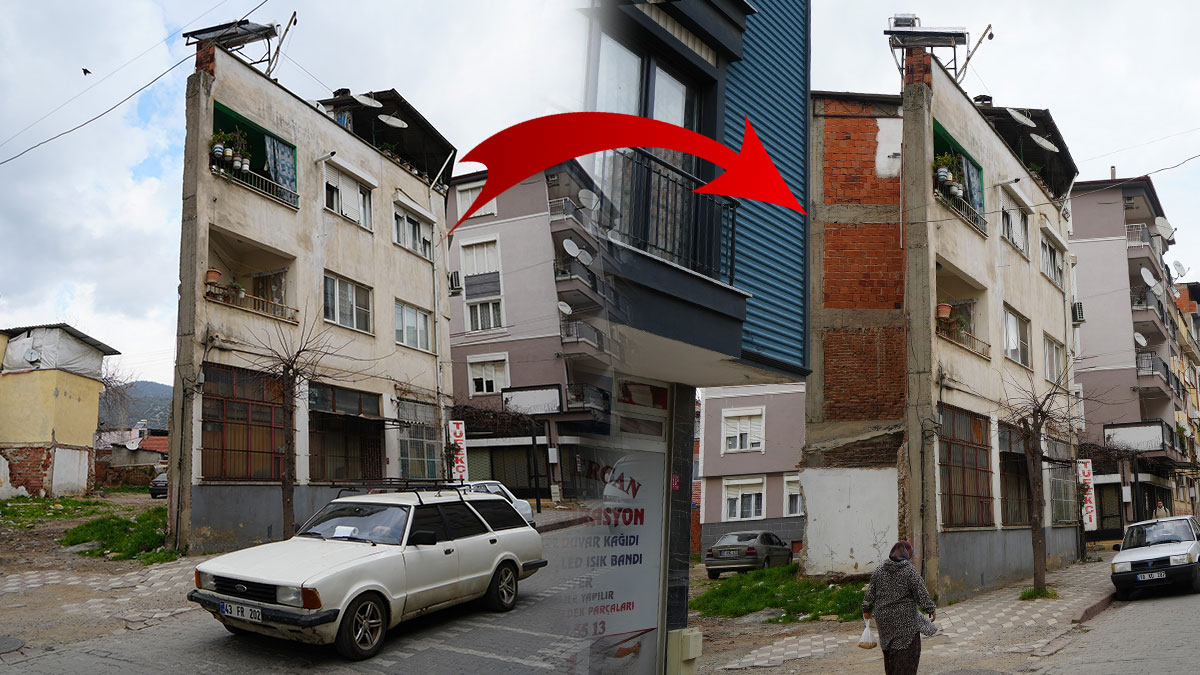 Bu apartmana bakanlar şaşı oluyor! İlk kez görenler sağdan bakıyor, soldan bakıyor yine de akıl sır erdiremiyor