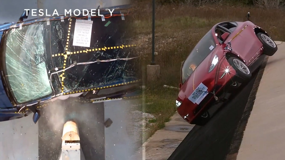 Tesla almak için bir neden daha! Çarpışma testinden böyle bir puanı Volvo bile alamıyor