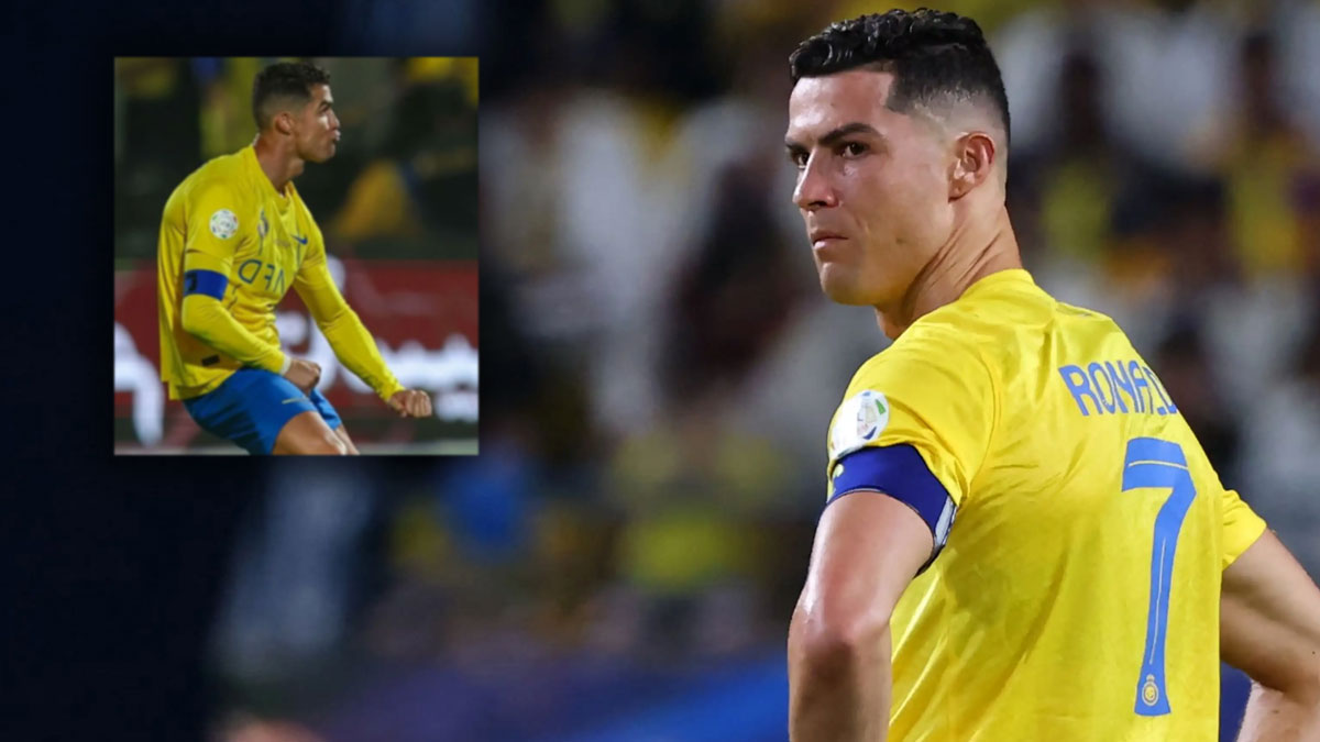 Hareket yapmıştı: Ronaldo'ya men cezası