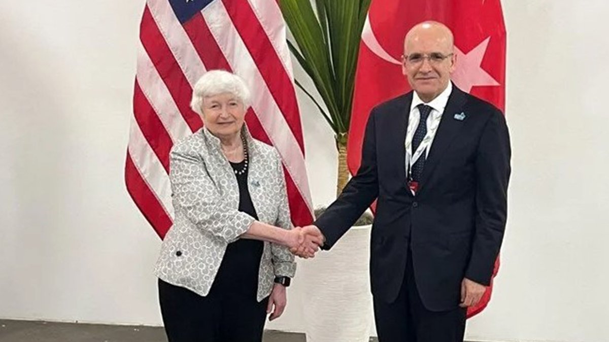Bakan Şimşek, ABD Hazine Bakanı Yellen ile görüştü