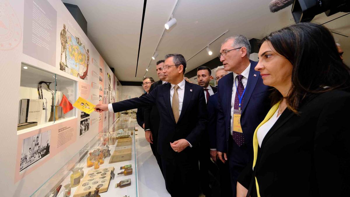 Türkiye’nin en kapsamlı Sağlık Müzesi’nin açılışını Özgür Özel yaptı