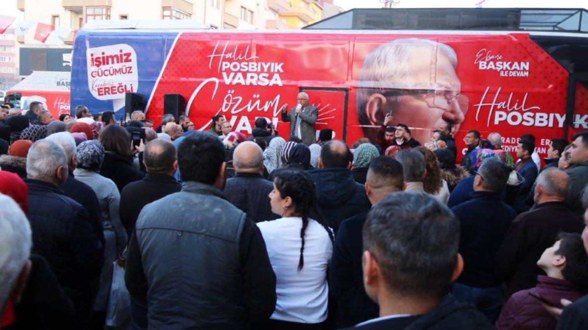 Başkan Posbıyık’ın Kepez Seçim Ofisi açılışı mitinge döndü