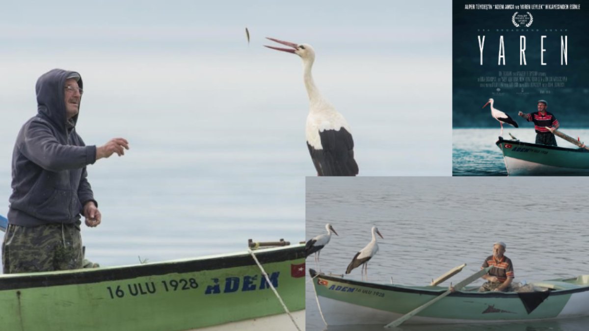 Almanya'da ders kitaplarına konu oldu! En iyi belgesel unvanı aldı: Balıkçı Adem ile Yaren Leylek 13. kez kavuştu