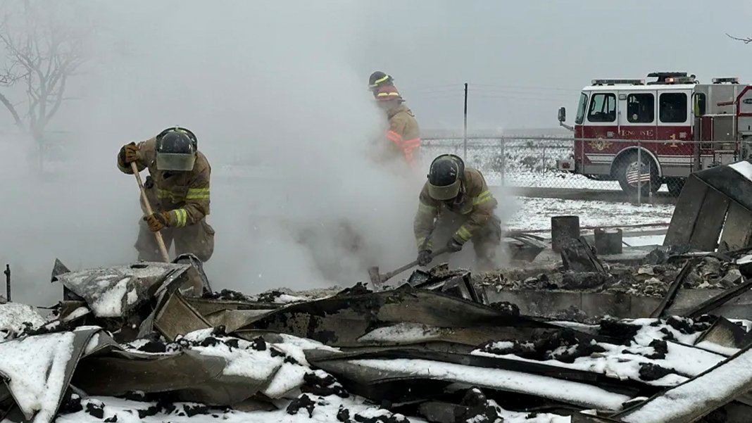 Teksas tarihi orman yangınlarıyla mücadele ediyor