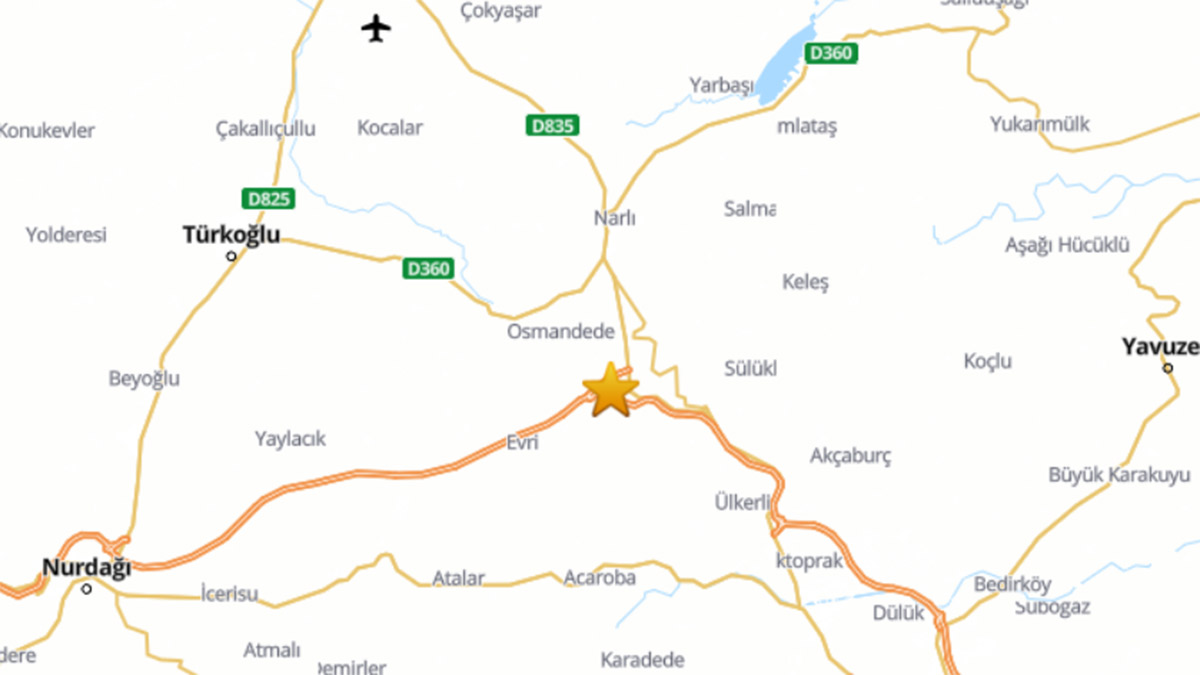 Kahramanmaraş yine sallandı