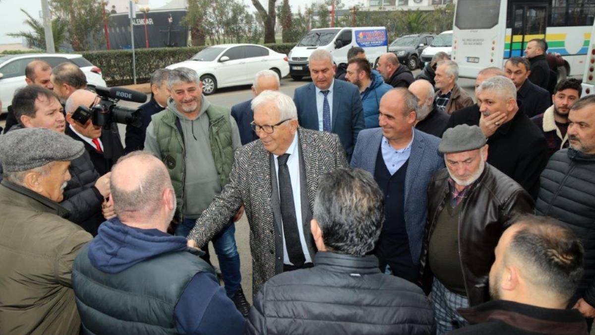 Başkan Posbıyık; muhtarlar, halk otobüsü ve taksi şoförlerini ziyaret etti