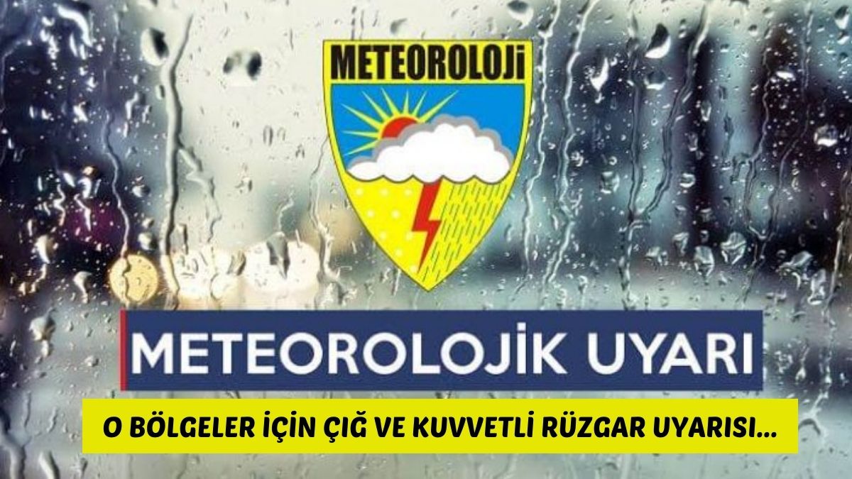 Meteoroloji Genel Müdürlüğü’nden hava durumu uyarısı! O bölgelerde çığ tehlikesi var: Tedbirlerinizi alın…