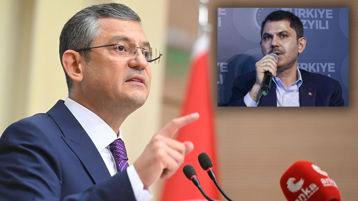 Özgür Özel'den Murat Kurum'a tepki: Bu kadar seviyesiz aday görmedim