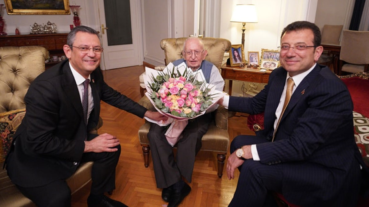 Özgür Özel ve İmamoğlu'ndan TBMM eski Başkanı'na ziyaret