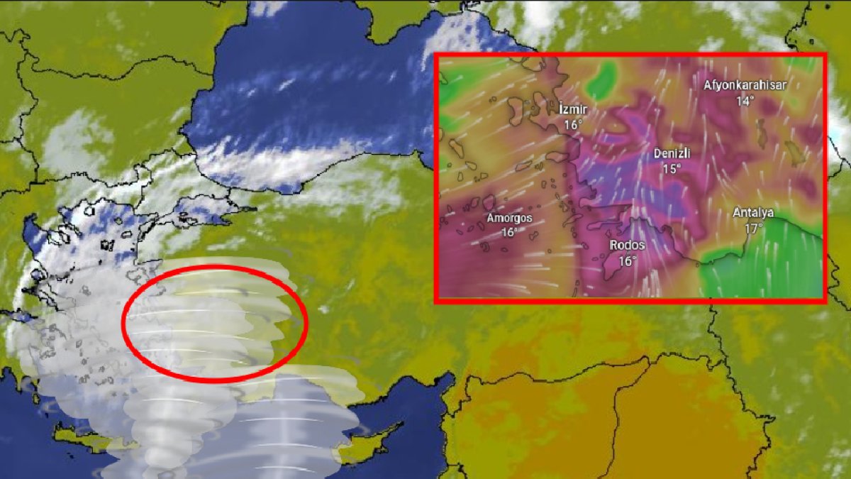 İzmir, Aydın, Muğla ve Denizli... Meteoroloji salı günü için uyardı: Tedbirlerinizi alın