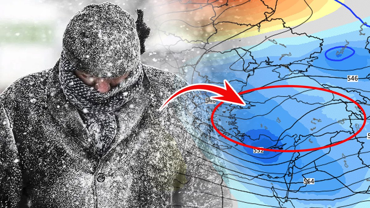 Kuzeyden inecek yavaş yavaş içimize işleyecek! Türkiye'nin 10 günlük kar haritası geldi: Haritadaki o noktalara dikkat