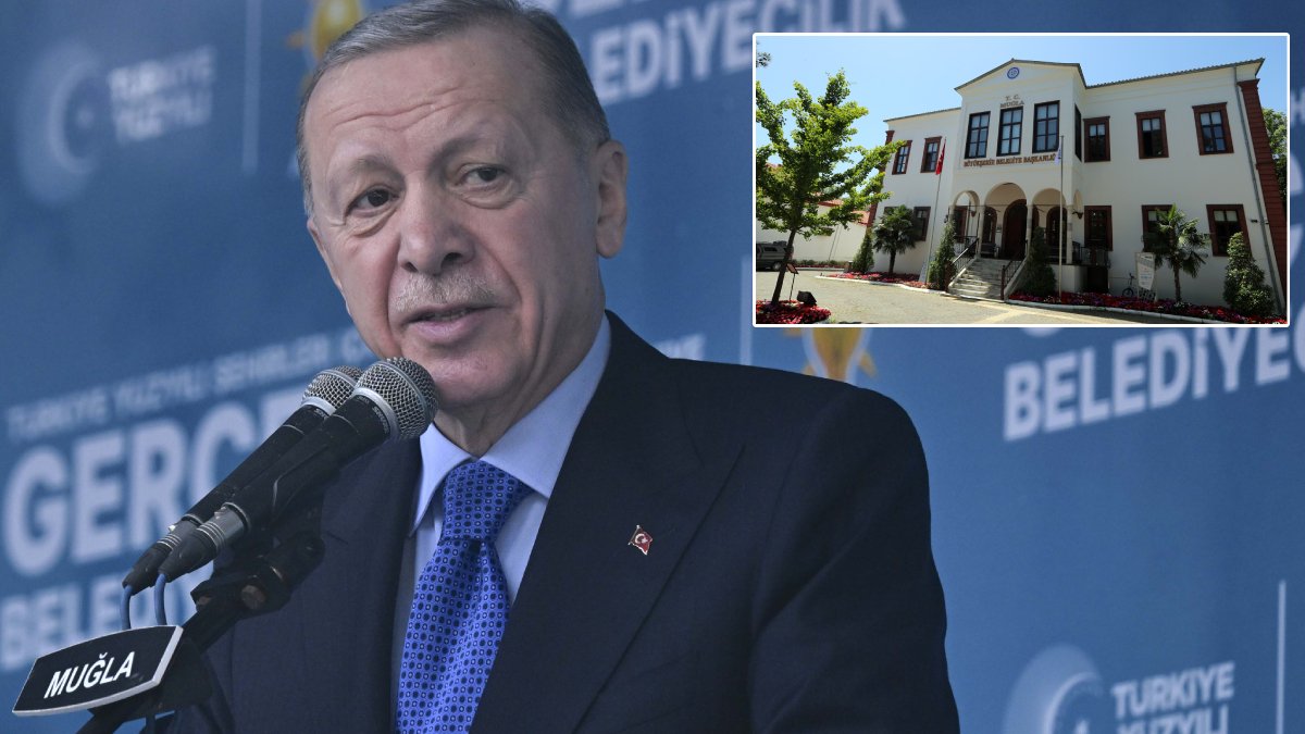 Erdoğan, Muğla Büyükşehir Belediyesi'ni hedef aldı: Projelerimizi engellediler