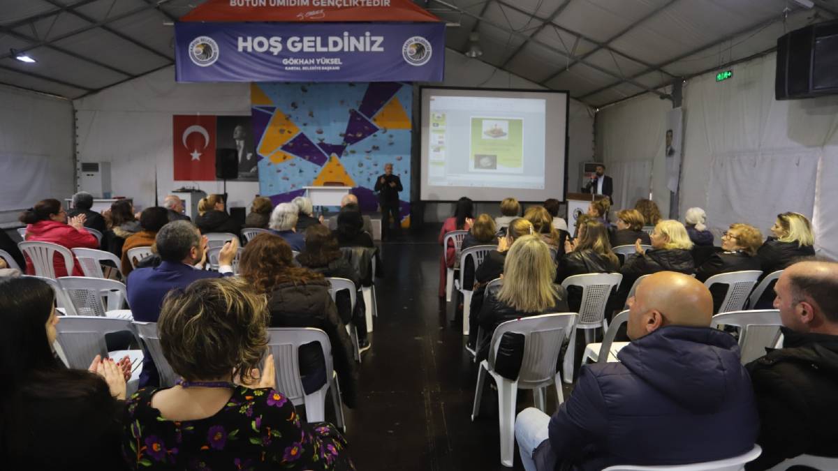 Kartal Belediyesinden ‘Doğal Temizlik ve Sağlıklı Kalmanın Yolları’ semineri