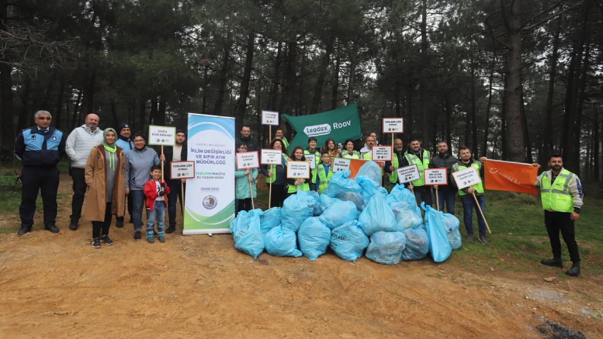Kartallı Çevrecilerden Aydos Ormanı’nda temizlik seferberliği