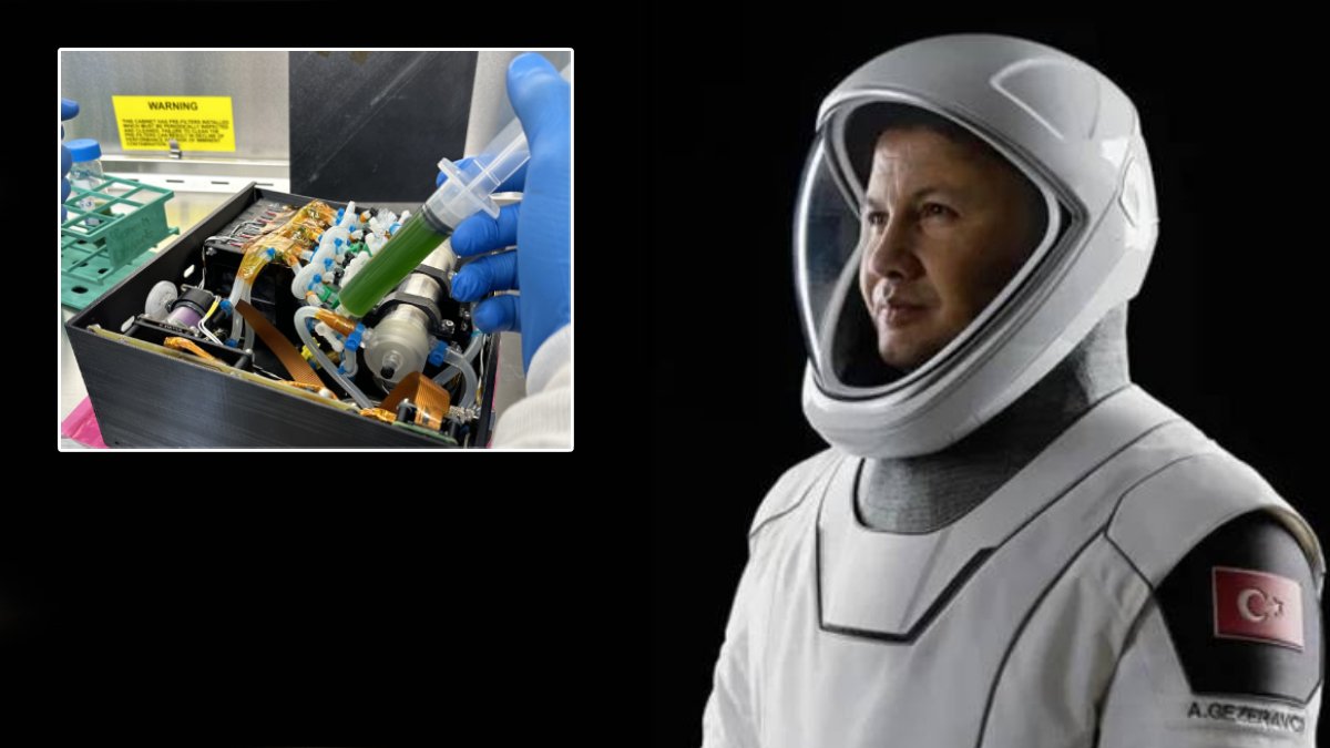 Alper Gezeravcı'nın uzay deneyinden ilk sonuç: Karbondioksiti oksijene çevirdiği kanıtlandı