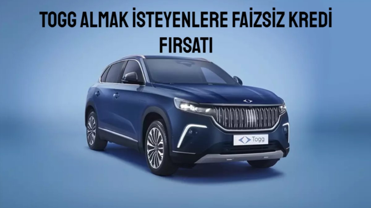 Togg almak isteyene sıfır faizli kredi! Bu fırsat bir kez gelir: İşte Togg mart ayı kampanya detayları